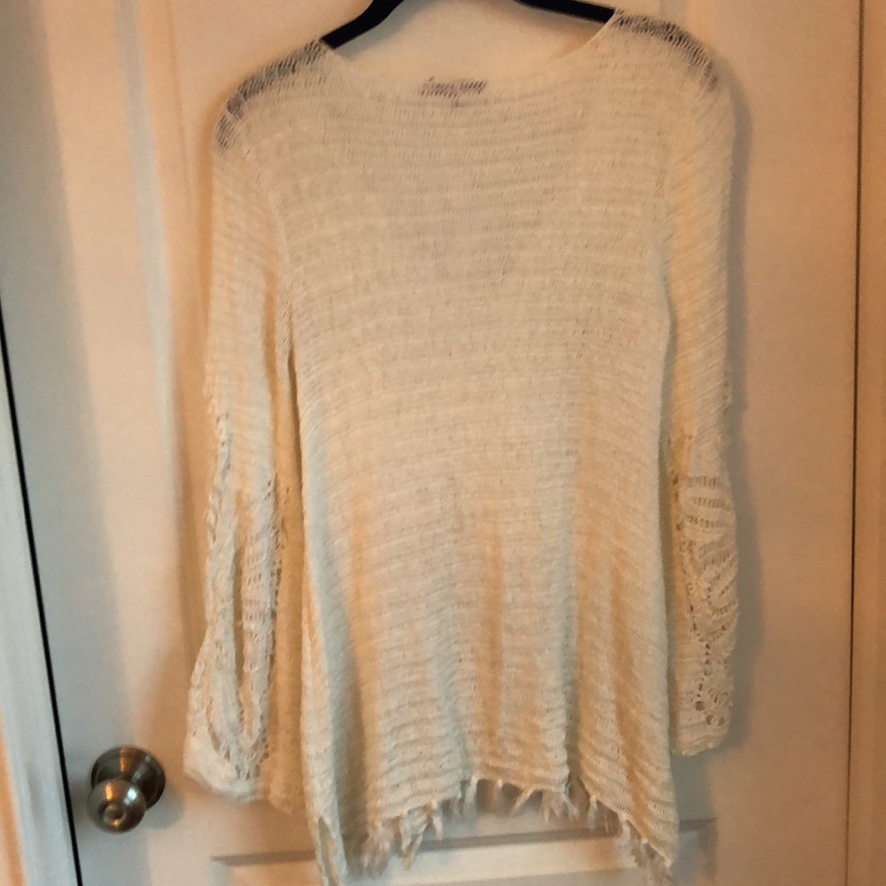 Calypso St Barth Open Knit Tunic - image 3